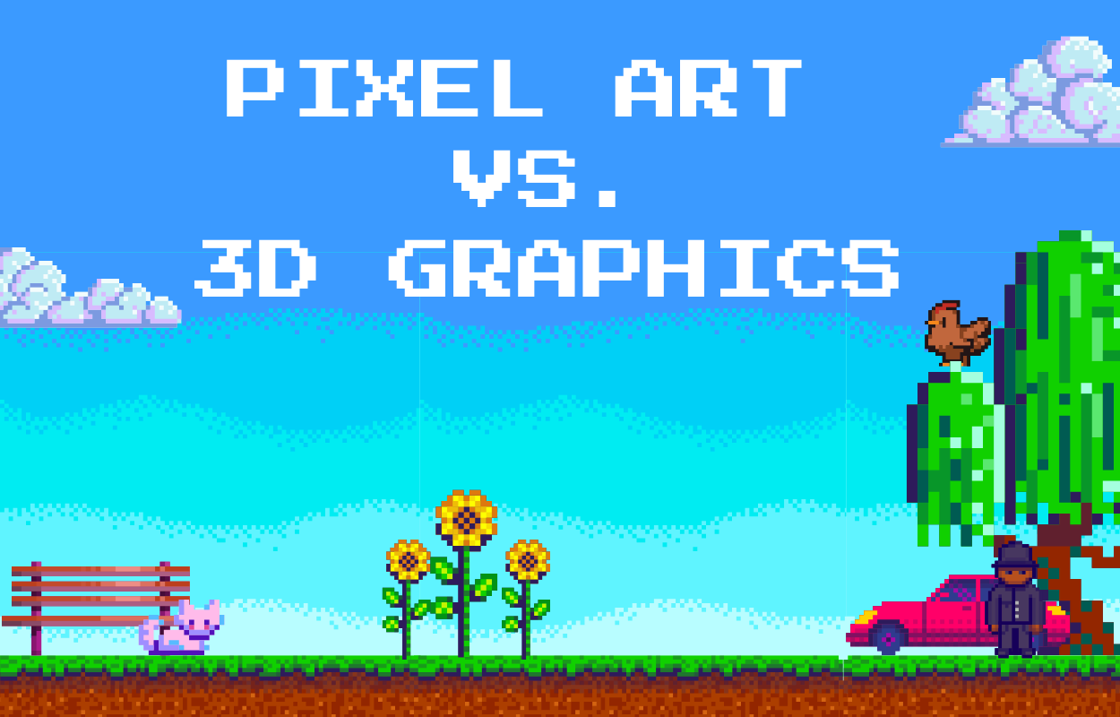 Pixel Art Vs. 3D Graphics